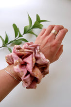 Load image into Gallery viewer, Botanically Bundle Dyed Silk Scrunchies