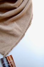 Load image into Gallery viewer, Botanically Dyed Silk Bandana - Raw Silk