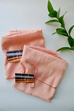 Load image into Gallery viewer, Botanically Dyed Mulberry Silk Pillowcase