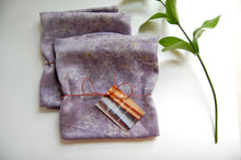 Load image into Gallery viewer, Botanically Dyed Mulberry Silk Pillowcase