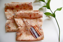 Load image into Gallery viewer, Botanically Dyed Mulberry Silk Pillowcase