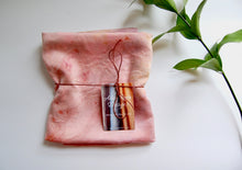 Load image into Gallery viewer, Botanically Dyed Mulberry Silk Pillowcase