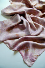 Load image into Gallery viewer, Botanically Dyed Mulberry Silk Pillowcase