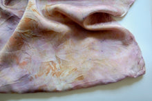 Load image into Gallery viewer, Botanically Dyed Mulberry Silk Pillowcase