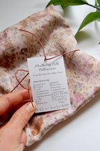 Load image into Gallery viewer, Botanically Dyed Mulberry Silk Pillowcase