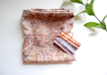 Load image into Gallery viewer, Botanically Dyed Mulberry Silk Pillowcase