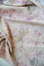 Load image into Gallery viewer, Botanically Dyed Silk Bandana - Raw Silk
