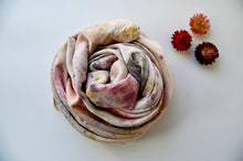 Load image into Gallery viewer, Botanically Dyed Mulberry Silk Pillowcase