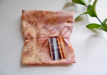 Load image into Gallery viewer, Botanically Dyed Mulberry Silk Pillowcase