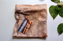 Load image into Gallery viewer, Botanically Dyed Mulberry Silk Pillowcase