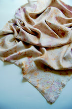 Load image into Gallery viewer, Botanically Dyed Mulberry Silk Pillowcase