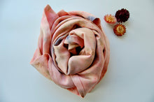 Load image into Gallery viewer, Botanically Dyed Mulberry Silk Pillowcase