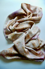 Load image into Gallery viewer, Botanically Dyed Mulberry Silk Pillowcase