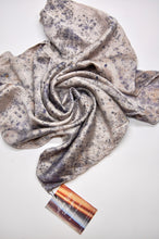 Load image into Gallery viewer, Botanically Dyed Silk Bandana - Charmeuse Silk