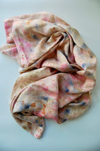 Load image into Gallery viewer, Botanically Dyed Mulberry Silk Pillowcase