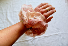 Load image into Gallery viewer, Botanically Dyed Silk Organza Scunchie Puffs