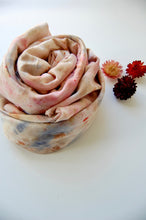 Load image into Gallery viewer, Botanically Dyed Mulberry Silk Pillowcase