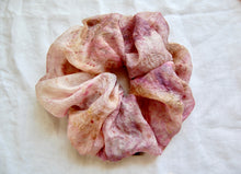Load image into Gallery viewer, Botanically Dyed Silk Organza Scunchie Puffs
