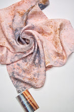 Load image into Gallery viewer, Botanically Dyed Silk Bandana - Charmeuse Silk