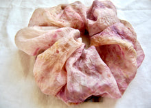 Load image into Gallery viewer, Botanically Dyed Silk Organza Scunchie Puffs