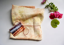 Load image into Gallery viewer, Botanically Dyed Mulberry Silk Pillowcase