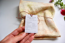 Load image into Gallery viewer, Botanically Dyed Mulberry Silk Pillowcase