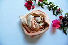 Load image into Gallery viewer, Botanically Dyed Mulberry Silk Pillowcase