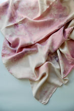 Load image into Gallery viewer, Botanically Dyed Mulberry Silk Pillowcase