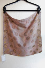 Load image into Gallery viewer, Botanically Dyed Silk Bandana - Charmeuse Silk