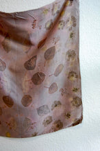 Load image into Gallery viewer, Botanically Dyed Silk Bandana - Charmeuse Silk