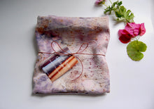 Load image into Gallery viewer, Botanically Dyed Mulberry Silk Pillowcase
