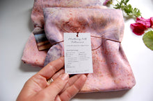 Load image into Gallery viewer, Botanically Dyed Mulberry Silk Pillowcase