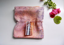 Load image into Gallery viewer, Botanically Dyed Mulberry Silk Pillowcase