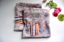 Load image into Gallery viewer, Botanically Dyed Mulberry Silk Pillowcase