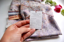 Load image into Gallery viewer, Botanically Dyed Mulberry Silk Pillowcase