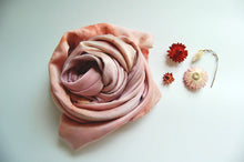 Load image into Gallery viewer, Botanically Dyed Mulberry Silk Pillowcase