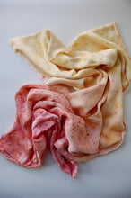 Load image into Gallery viewer, Botanically Dyed Mulberry Silk Pillowcase