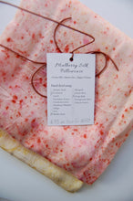 Load image into Gallery viewer, Botanically Dyed Mulberry Silk Pillowcase