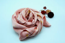 Load image into Gallery viewer, Botanically Dyed Mulberry Silk Pillowcase