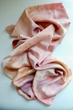Load image into Gallery viewer, Botanically Dyed Mulberry Silk Pillowcase