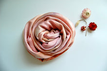Load image into Gallery viewer, Botanically Dyed Mulberry Silk Pillowcase