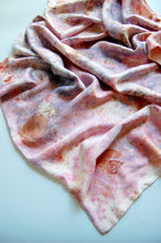 Load image into Gallery viewer, Botanically Dyed Mulberry Silk Pillowcase