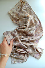 Load image into Gallery viewer, Botanically Dyed Mulberry Silk Pillowcase