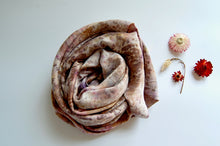 Load image into Gallery viewer, Botanically Dyed Mulberry Silk Pillowcase