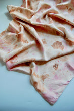 Load image into Gallery viewer, Botanically Dyed Mulberry Silk Pillowcase