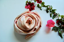 Load image into Gallery viewer, Botanically Dyed Mulberry Silk Pillowcase