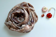 Load image into Gallery viewer, Botanically Dyed Mulberry Silk Pillowcase