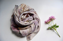 Load image into Gallery viewer, Botanically Dyed Mulberry Silk Pillowcase