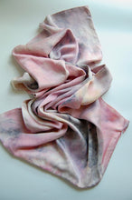 Load image into Gallery viewer, Botanically Dyed Mulberry Silk Pillowcase
