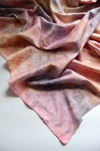 Load image into Gallery viewer, Botanically Dyed Mulberry Silk Pillowcase